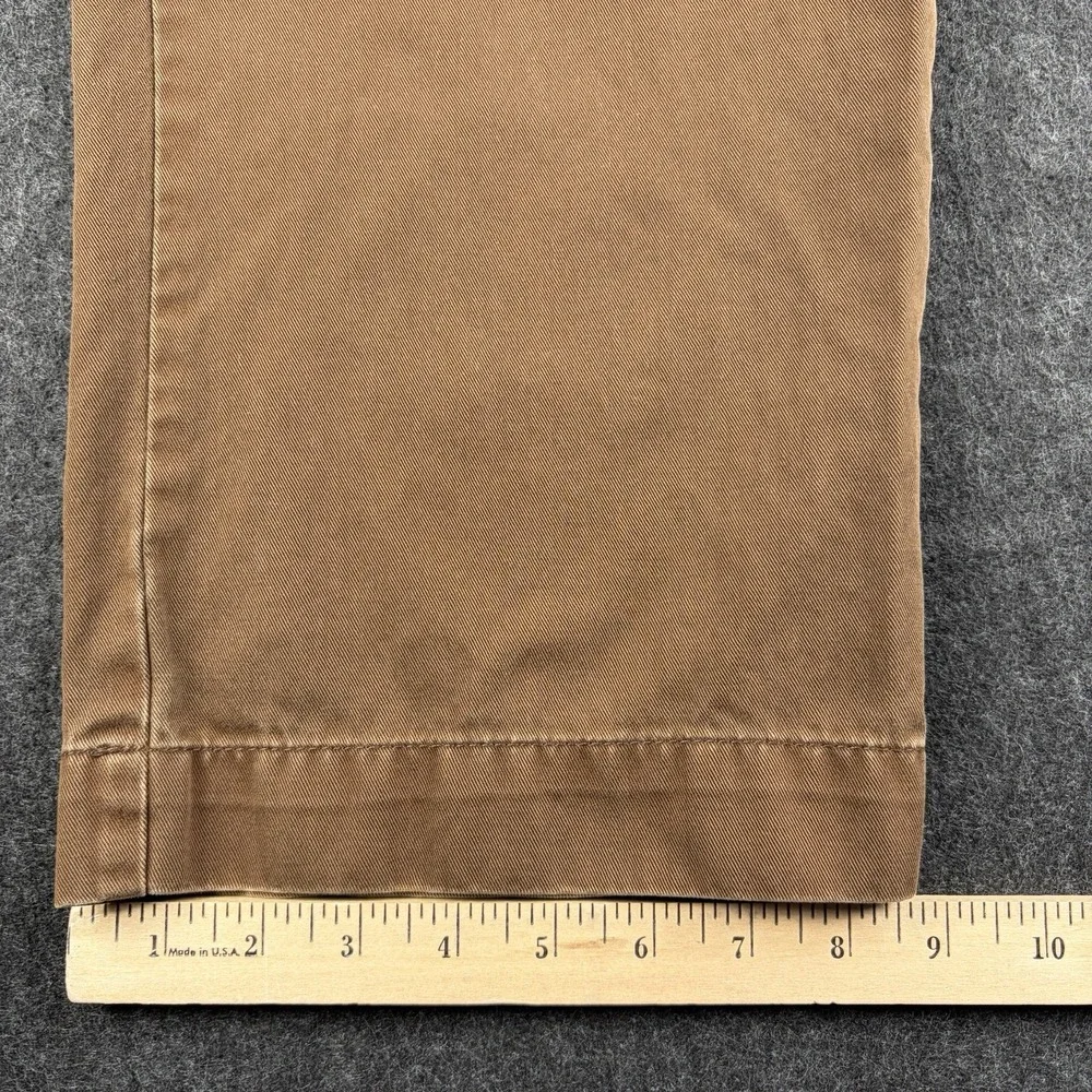 Vintage Polo Ralph Lauren Classic Chino Pants 42x30 (Fits 40x29) Brown